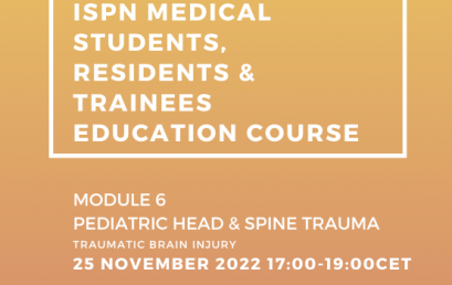 Program confirmed for module 6: Pediatric head & spine trauma – Sign up today!