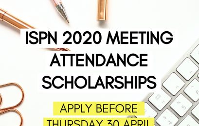 You can apply now for the ISPN 2020 Meeting Attendance Scholarship!
