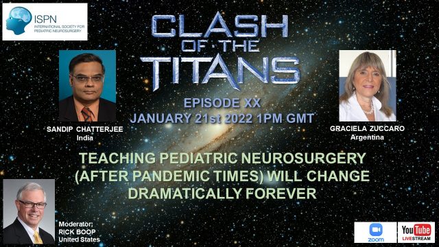 20. 21 January 2022 - Teaching pediatric neurosurgery