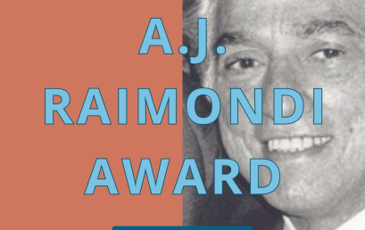 Apply for this year’s A.J. Raimondi Award